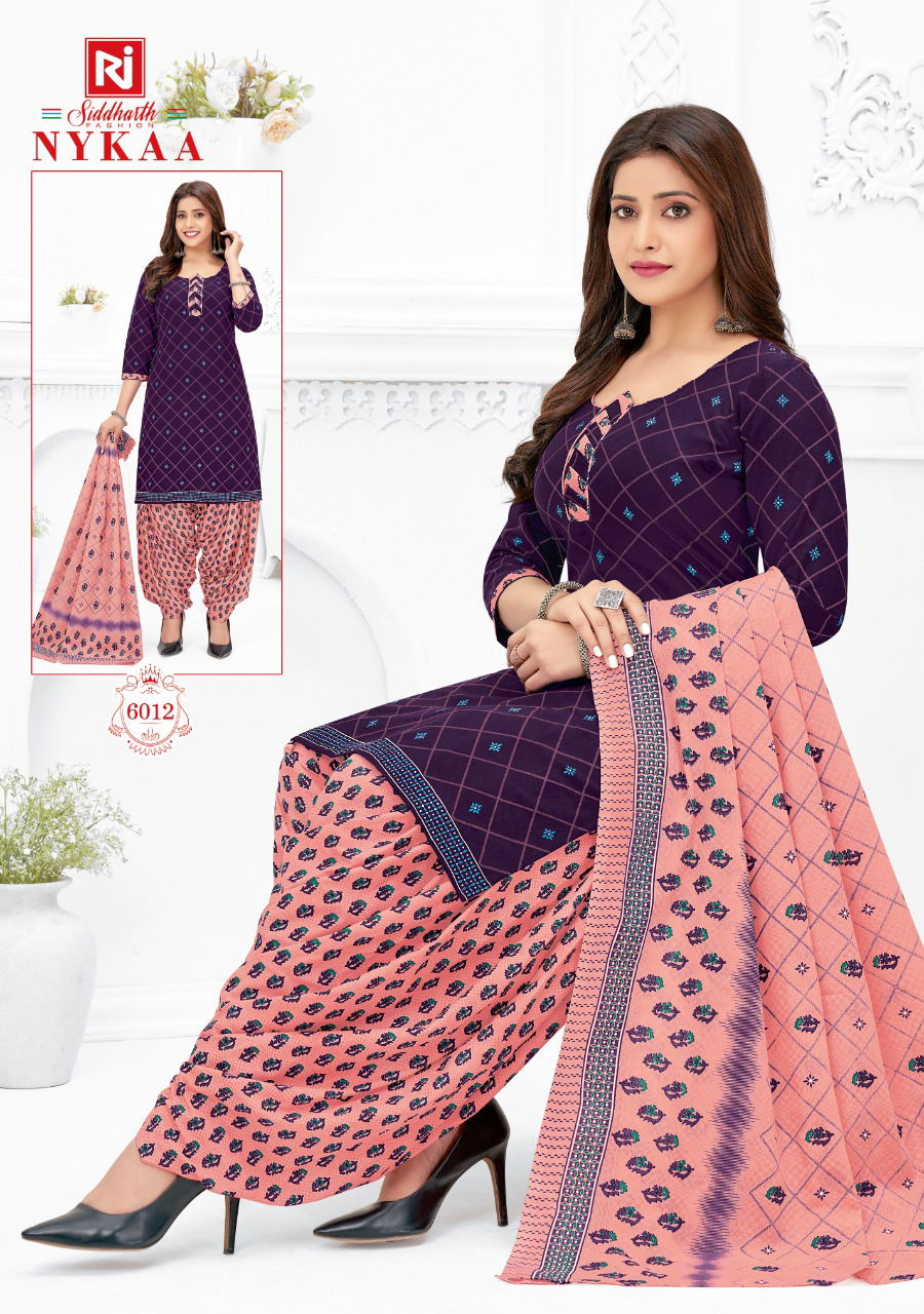 Siddharth Nykaa Vol 6 Ready Made Regular Wear Dress Collection
